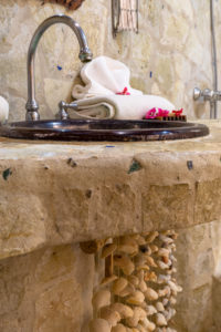 Amerika, Karibik, Große Antillen, Dominikanische Republik, Cabarete, Badezimmer im Natura Cabana Boutique Hotel & Spa, Amerika, Karibik, Große Antillen, Dominikanische Republik, Cabarete, Badezimmer im Natura Cabana Boutique Hotel & Spa,